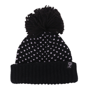 アディダス(adidas)帽子 ニット ポンポンビーニー JVU37-JX2365 BLK