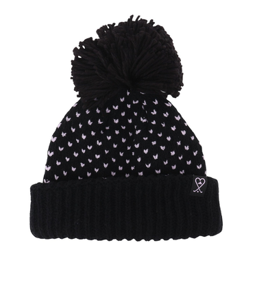 アディダス（adidas）帽子 ニット ポンポンビーニー JVU37-JX2365 BLK