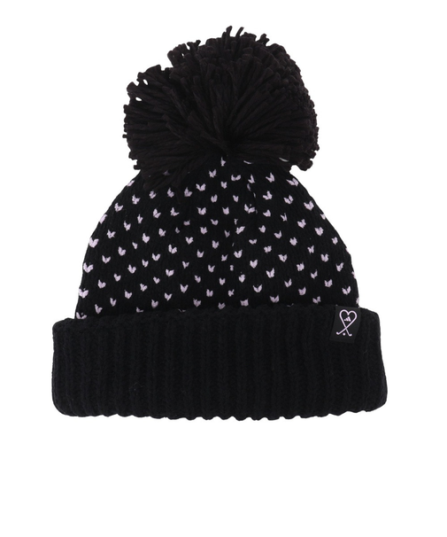 アディダス（adidas）帽子 ニット ポンポンビーニー JVU37-JX2365 BLK
