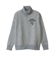 チャンピオン（CHAMPION）ゴルフウェア 長袖 テックウィーブ テリー タートルネックスウェットシャツ C3-CG003 070