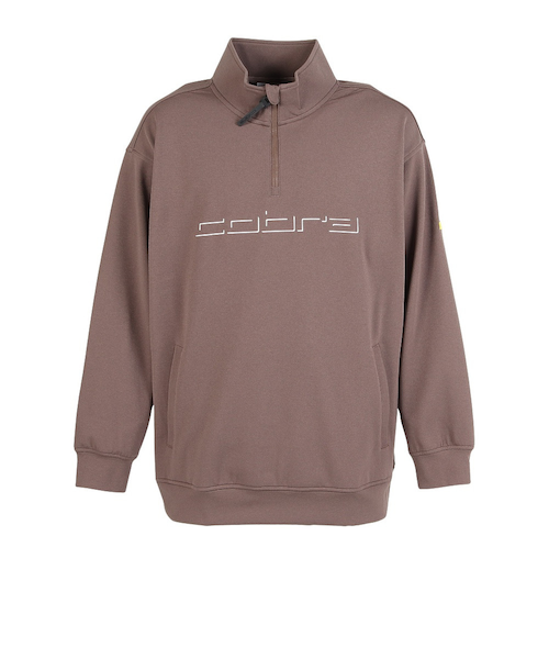 コブラ(Cobra)ゴルフウェア 長袖 ハーフジップ スウェット 637989-04(Men’s) コブラ（Cobra）ゴルフウェア 長袖 ハーフジップ スウェット 637989-04