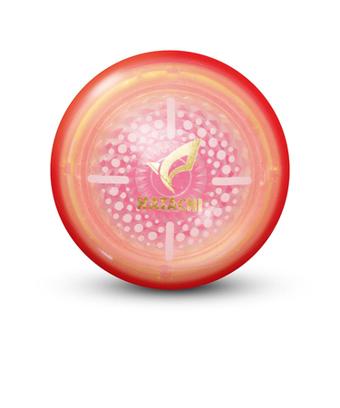 ハタチ（HATACHI）グラウンドゴルフ エアロボール クリア×レッド BH3861-84