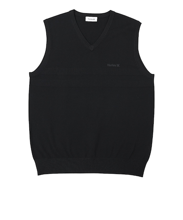 ハーレー（HURLEY）ゴルフウェア ファントム ハイゲージ ベスト MGSW252083-BLK