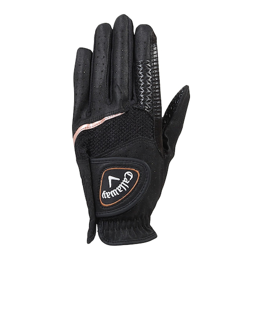 キャロウェイ（CALLAWAY）左手用 ゴルフグローブ ハイパーグリップ 25 5325024BLK