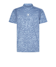 オークリー（OAKLEY）ゴルフ 半袖シャツ SKULL SPOTTED ジャガード モックネック FOA409088-23X