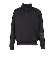 ハーレー（HURLEY）ゴルフウェア ファントム スウェット ライト ハーフ ジップ 長袖 MGFF252075-BLK