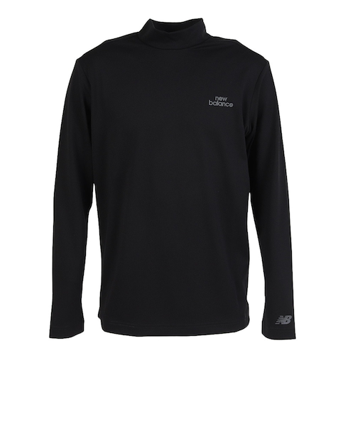 ニューバランス(new balance)ゴルフウェア モックネック 長袖Tシャツ 012-6167001-010(Men’s) ニューバランス（new balance）ゴルフウェア 吸汗速乾 モックネック
