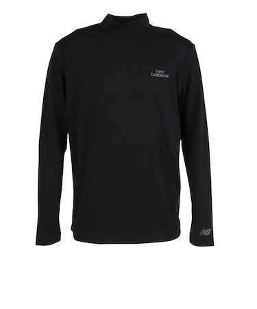 ニューバランス（new balance）ゴルフウェア モックネック 長袖Tシャツ 012-6167001-010