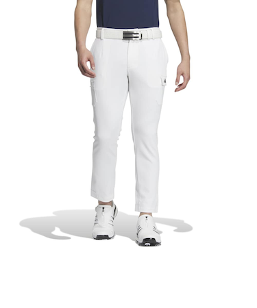 アディダス（adidas）ゴルフウェア EX-Stretch active 撥水 カーゴ アンクルパンツ JSC07-IM7283 W