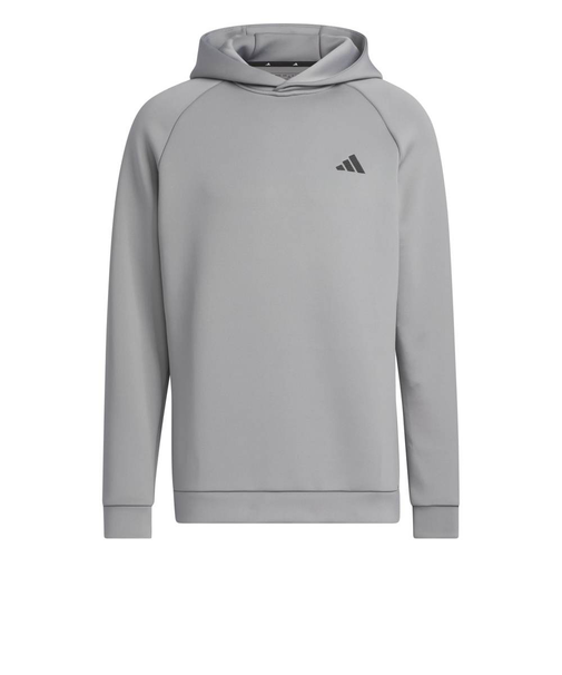 アディダス（adidas）ゴルフウェア エンボスプリント ダンボールニット 長袖 パーカー MKR97-HZ3244GRY