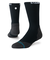 スタンス（STANCE）GOLF RIBBED ミッド クルーソックス 1足組 A458A26GOL#BLK