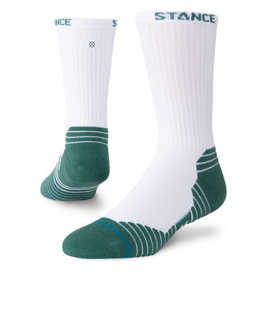 スタンス（STANCE）FAIRWAY RIBBED クルーソックス 1足組 A458A26FAI#WHT