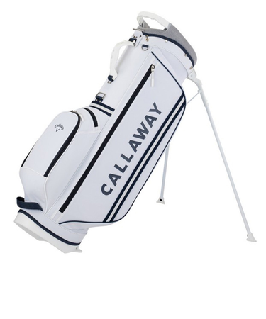キャロウェイ（CALLAWAY）ゴルフ 軽量 スタンド式 キャディバッグ 8.5型 ATTRACTIVE WMS 5126035 WHT