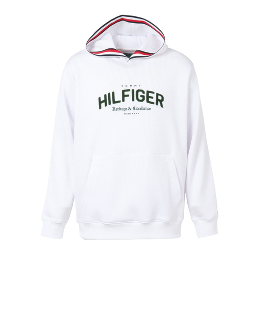 ゴルフウェア アウター スウェットフーディー パーカー THMA551-WHT