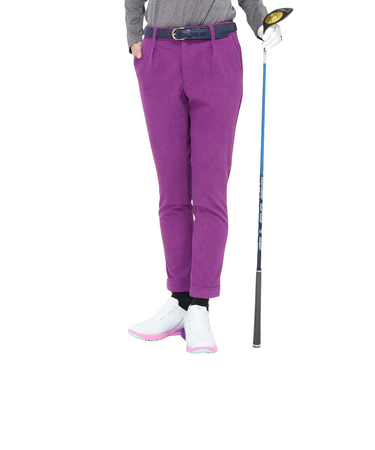 フィドラ（FIDRA）ゴルフウェア カラーコーデュロイパンツ FD5SUP21 PUL