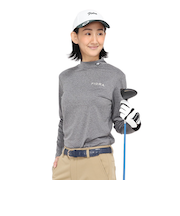 フィドラ（FIDRA）ゴルフウェア ベアスムースハイネックシャツ FD5SUG04 GRY