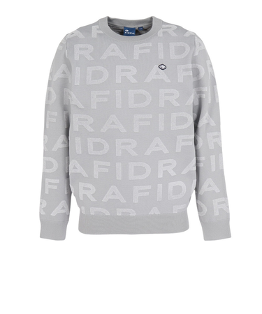 フィドラ（FIDRA）ゴルフウェア 長袖 保温 JQロゴニット FD5STJ08 GRY