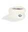 フィドラ（FIDRA）帽子 ニットバイザー FD5SWD18 WHT