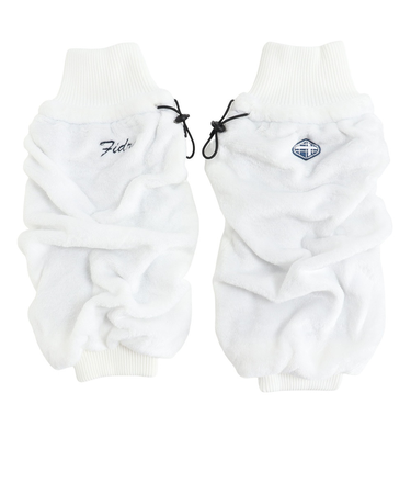 フィドラ（FIDRA）ファーフリースレッグウォーマー FD5SFZ20 WHT