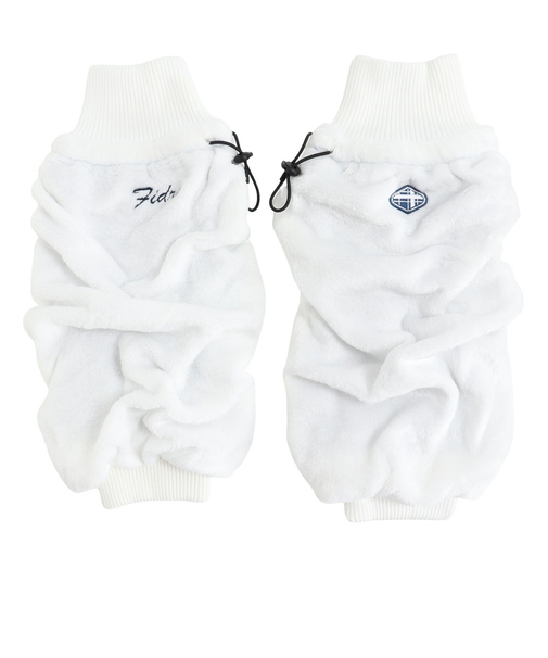 フィドラ（FIDRA）ファーフリースレッグウォーマー FD5SFZ20 WHT