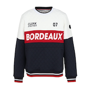 クランク（CLUNK）ゴルフウェア 長袖 キルティングJQプルオーバー CL5STY52 NVY