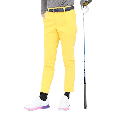 フィドラ（FIDRA）ゴルフウェア カラーコーデュロイパンツ FD5SUP21 YEL