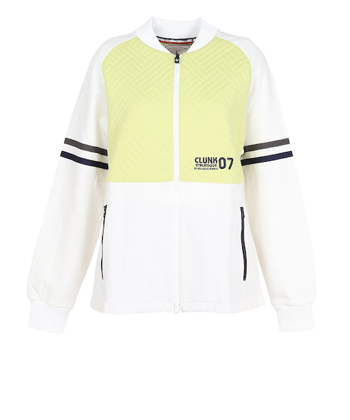 クランク（CLUNK）ゴルフウェア アウター 長袖 キルトJQジップアップ