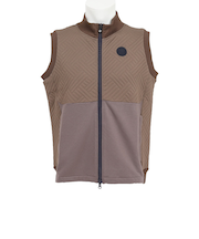 クランク（CLUNK）ゴルフウェア キルトJQコンビベスト CL5STK51 BEG