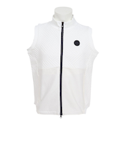 クランク（CLUNK）ゴルフウェア キルトJQコンビベスト CL5STK51 WHT