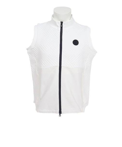 クランク（CLUNK）ゴルフウェア キルトJQコンビベスト CL5STK51 WHT