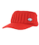 フィドラ（FIDRA）帽子 ニットバイザー FD5SWD18 RED