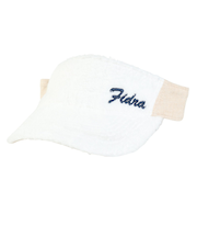 フィドラ（FIDRA）帽子 ファーフリースバイザー FD5SWD17 WHT