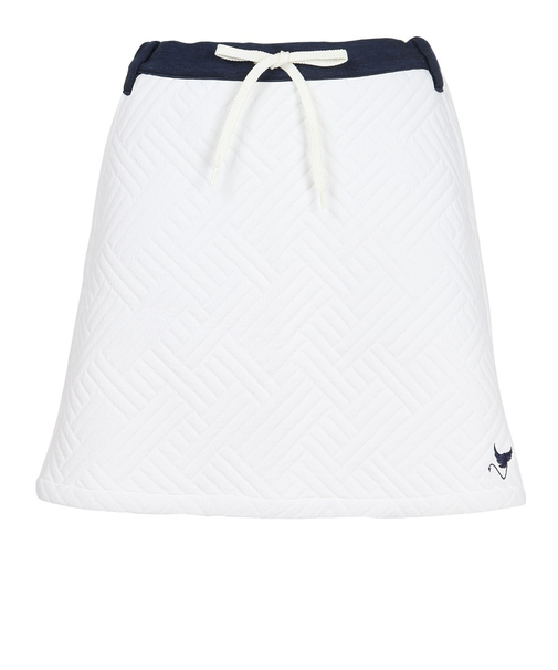 クランク（CLUNK）ゴルフウェア キルティングJQ スカート CL5SUP62 WHT