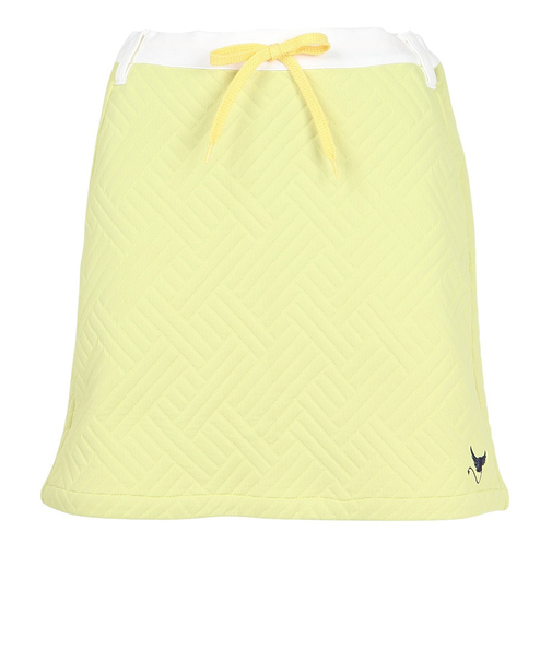 クランク（CLUNK）ゴルフウェア キルティングJQスカート CL5SUP62 YEL