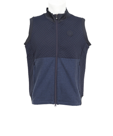 クランク（CLUNK）ゴルフウェア キルトJQコンビベスト CL5STK51 NVY