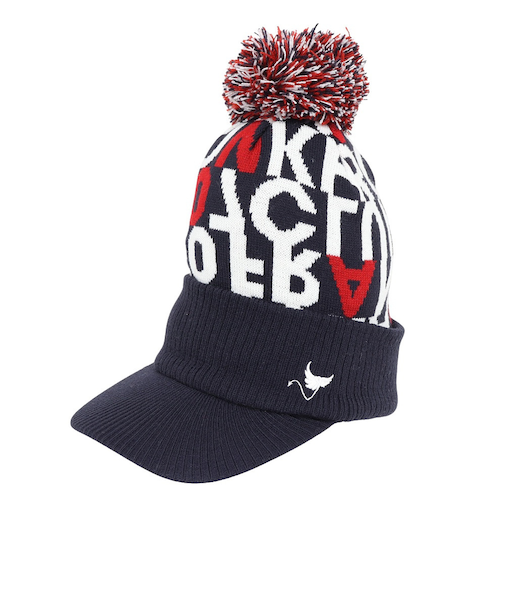 クランク（CLUNK）帽子 つば付きニットキャップ CL5SWA05 NVY