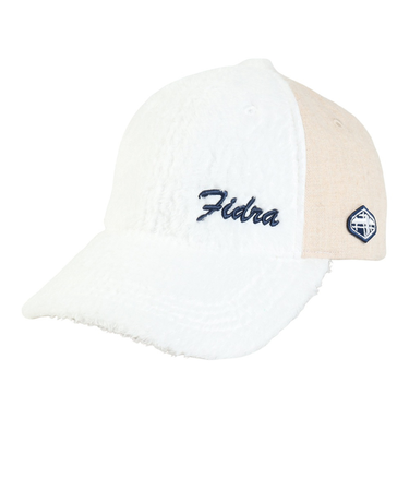 フィドラ（FIDRA）帽子 ファーフリースキャップ FD5SWA15 WHT