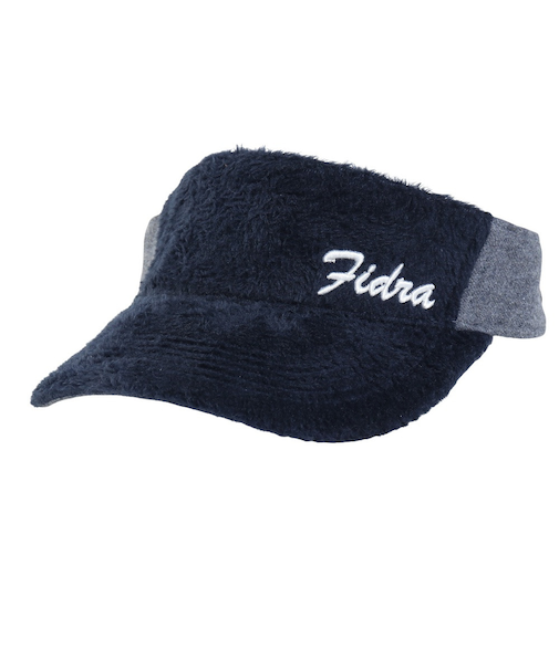 フィドラ（FIDRA）帽子 ファーフリースバイザー FD5SWD17 NVY