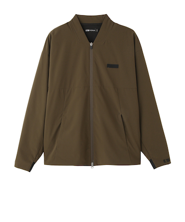 ゴルフウェア レイヤード防風アウター FV5UTY04 KHK