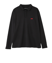ゴルフウェア 長袖ポロシャツ FV5UTG09 BLK