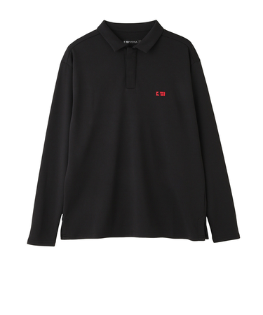 ゴルフウェア 長袖ポロシャツ FV5UTG09 BLK