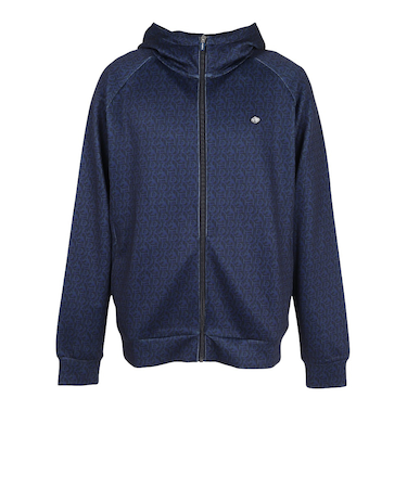 フィドラ（FIDRA）ゴルフウェア 総柄パーカー FD5STJ16 NVY