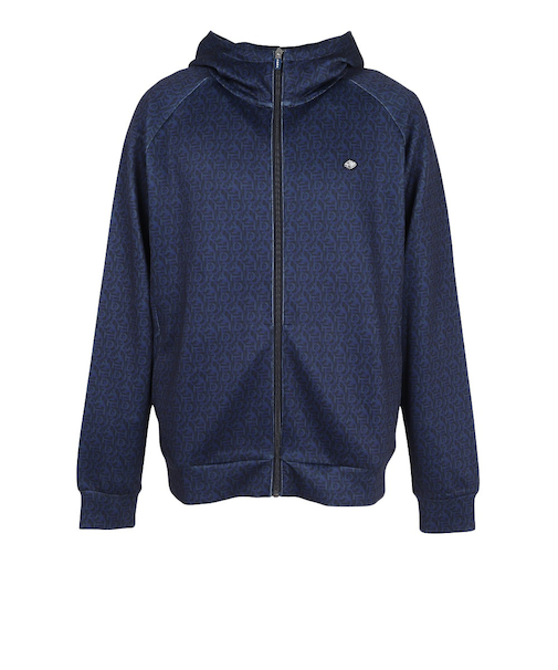 フィドラ（FIDRA）ゴルフウェア 総柄パーカー FD5STJ16 NVY