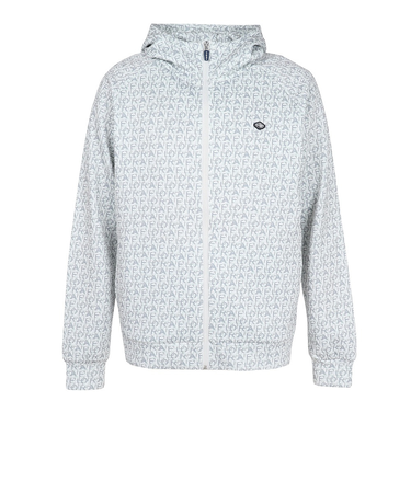 フィドラ（FIDRA）ゴルフウェア 総柄パーカー FD5STJ16 GRY