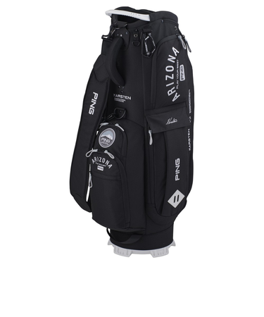 ピン（PING）ゴルフ 軽量 カート キャディバッグ 9型 4分割 アリゾナカジュアル BK CB-U2503 38299