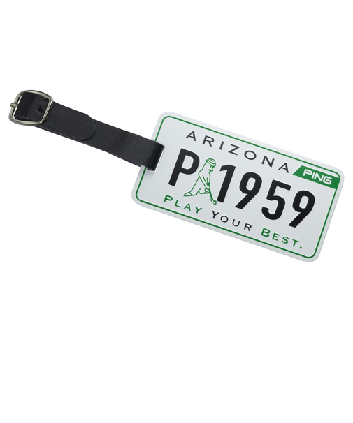 ピン（PING）AC-N2602 MR.PINGライセンスプレートネームタグ 39010-01 WH