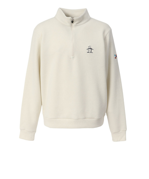 マンシング（MUNSING）ゴルフウェア 吸湿発熱 長袖 スタンドカラー