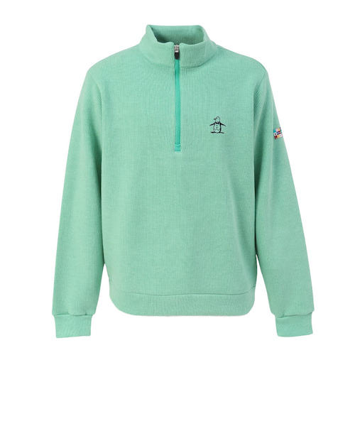 マンシング（MUNSING）ゴルフウェア 吸湿発熱 スタンドカラー ハーフ