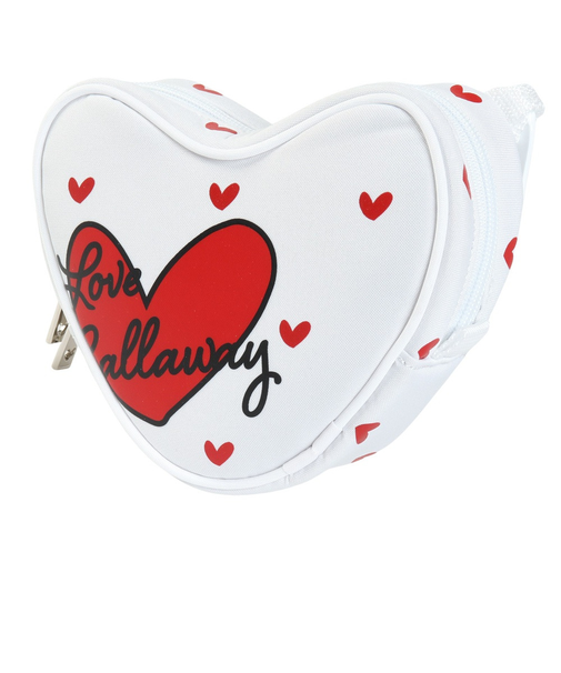 キャロウェイ（CALLAWAY）ゴルフ カラビナ付き ラブ マルチケース 25 JM 5925133 WHT