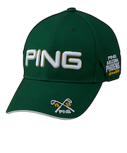 ピン（PING）帽子 サングラスホルダーキャップ HW-U2509 ｻﾝｸﾞﾗｽHCAP GN 38500